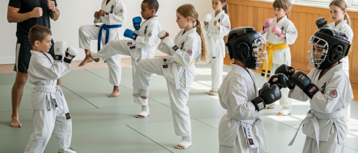 Kampfsporttraining für Kinder